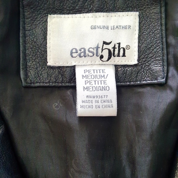 East 5th Leather Jacket - Picture 2 of 2